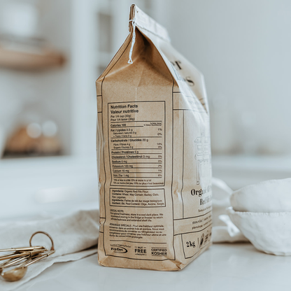 Organic All-Purpose Red Fife Flour: 2kg