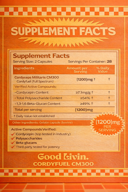 Cordyceps - Stamina | Energy | Drive