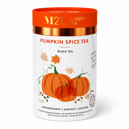 Pumpkin Spice Luxury Black Tea | Canadian | 24 Tea Bags
