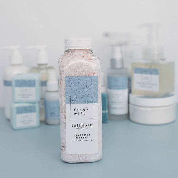 Bergamot Waters Salt Soak