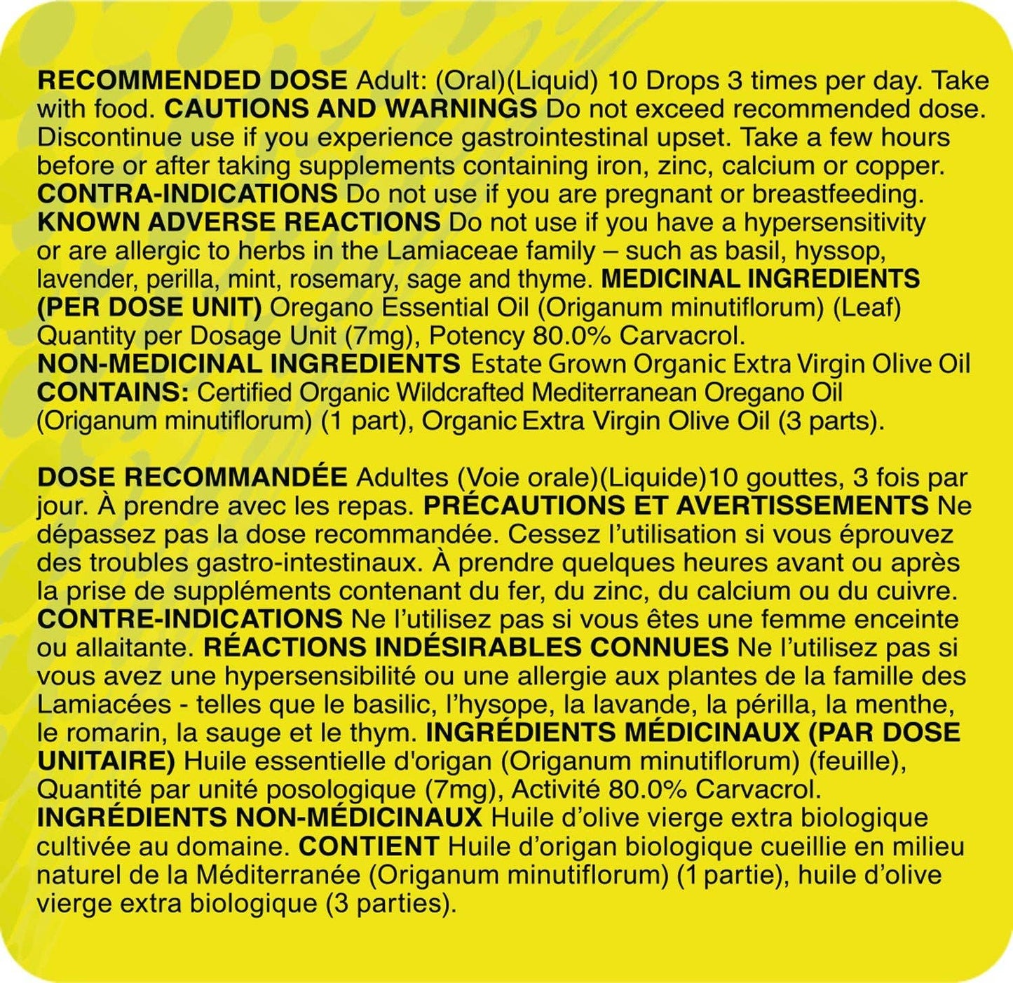 Organic Oil of Wild Oregano