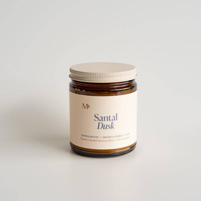 Santal Dusk | Canadian Beeswax Candle
