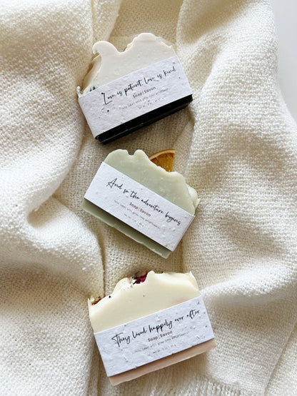 They Lived Happily Ever After: Mini Soap Bar