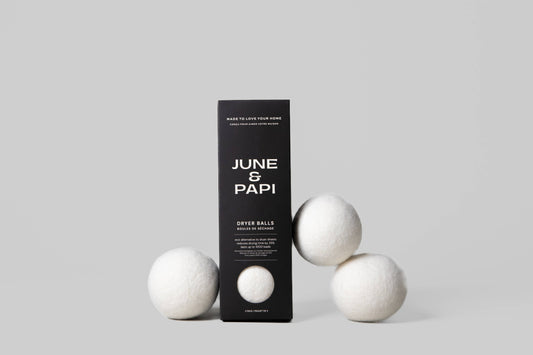 June & Papi Wool Dryer Balls