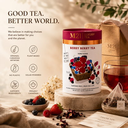 Berry Berry Luxury Herbal Tea | Canadian | 24ct