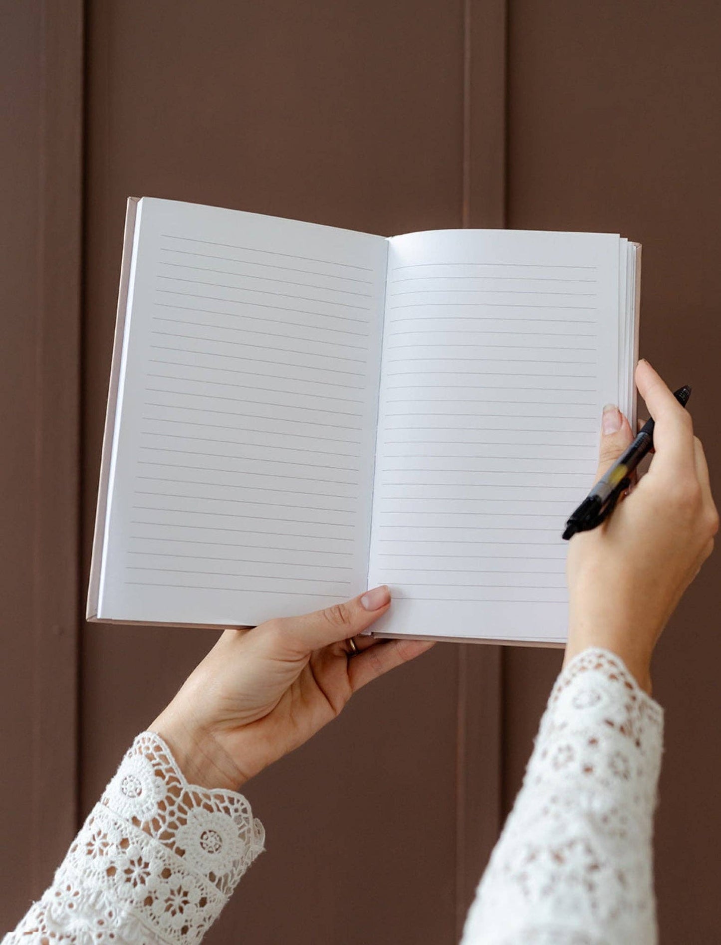 Hardcover Journal: I trust the next chapter