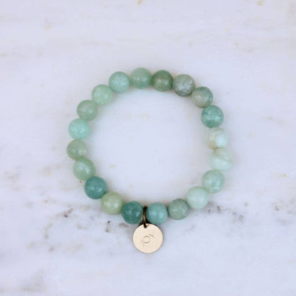 Turquoise Joy Serenity Stone Bracelet: JOY