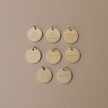 Lilac Grace Serenity Stone Necklace: GRACE
