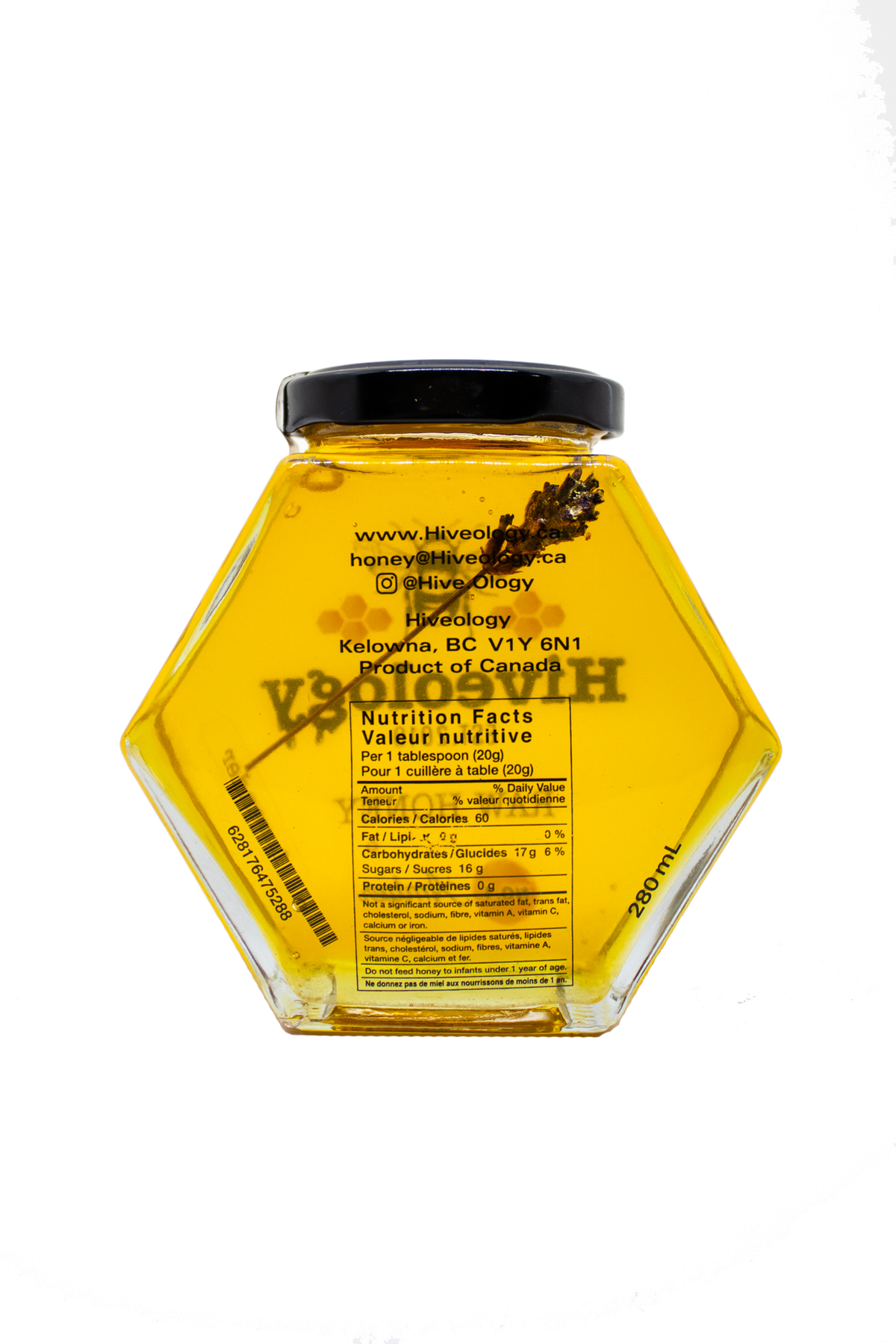 Lavender Infused Honey: Regular (280ml)