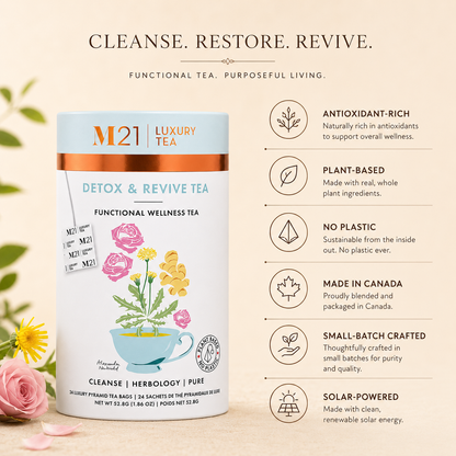 Detox & Revive Luxury Herbal Tea | Canadian : Large