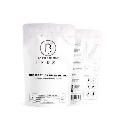 Charcoal Garden Detox Crush Bath Soak 600g