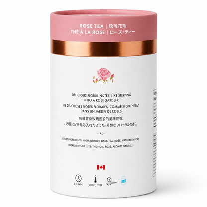 Rose Luxury Black Tea | Canadian | 24ct