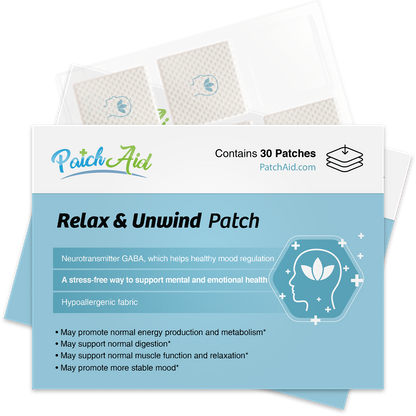 Relax & Unwind Patch - Stress Relief & Relaxation Support: 1-Pack