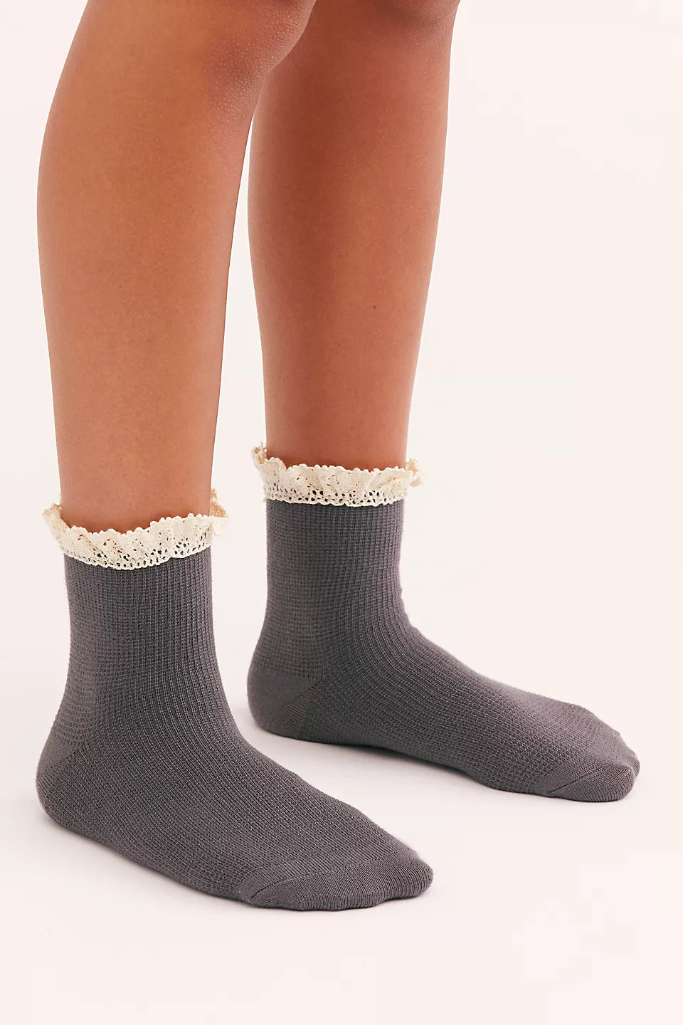 beloved waffle knit socks