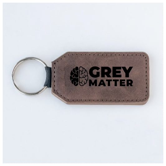 Grey Matter Keychain