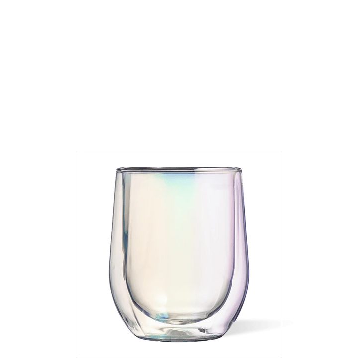 Double Walled Stemless Wine Glass Set