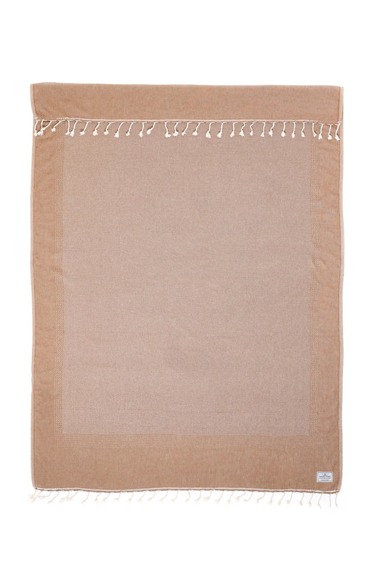 The Shoreline Throw - Camel