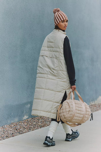 On the move Packable Vest - Muted Beige
