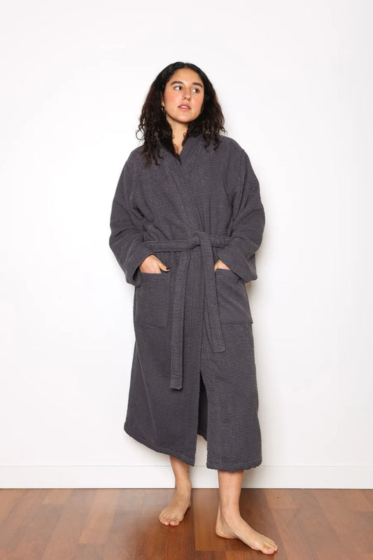 The Arnet Robe - Charcoal