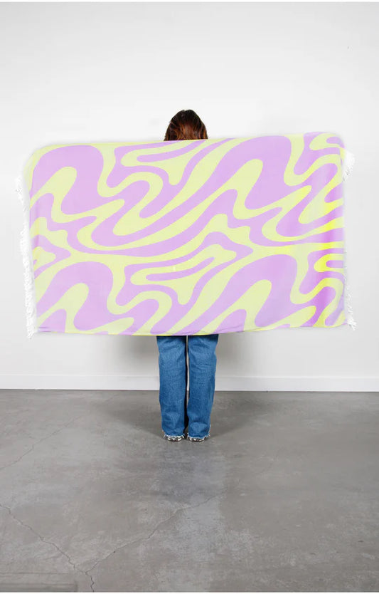 THE BOWIE | Velour Beach Towel