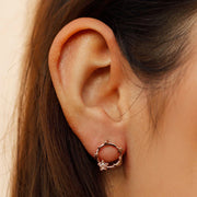 Celestial Earrings - Rose Gold