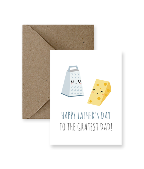 Happy Father's Day To The Gratest Dad! Father's Day Card