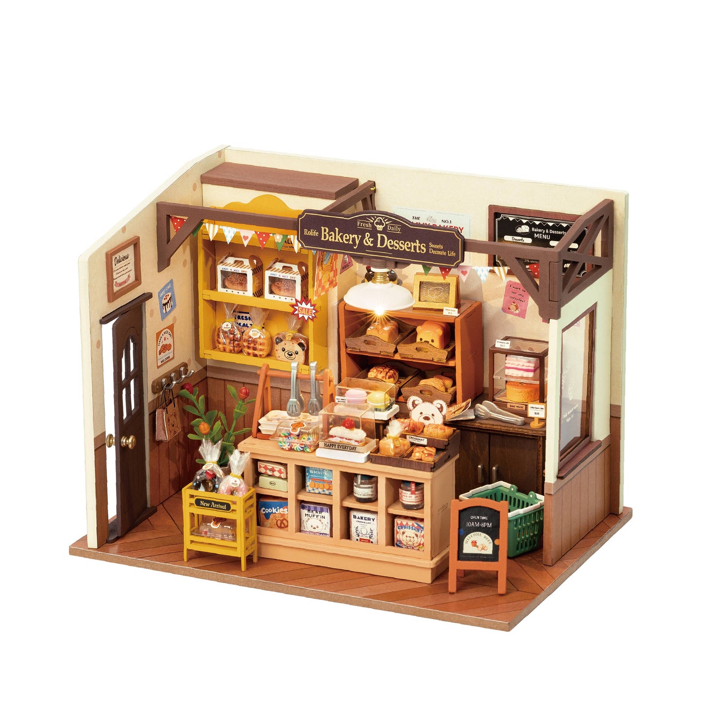 DIY Miniature House Kit: Becka's Baking House