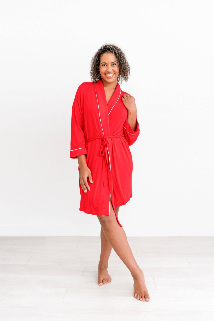 Parker Robe - Holiday Red