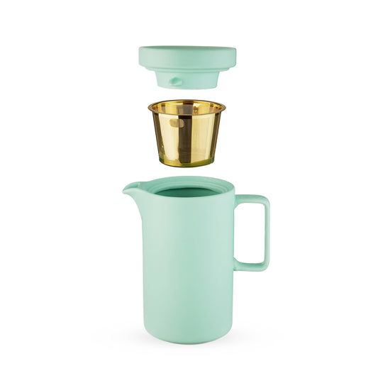 Jona™ Matte Finish Teapot in Mint