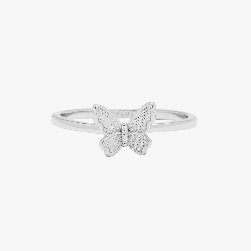 Butterfly in Flight - Silver
