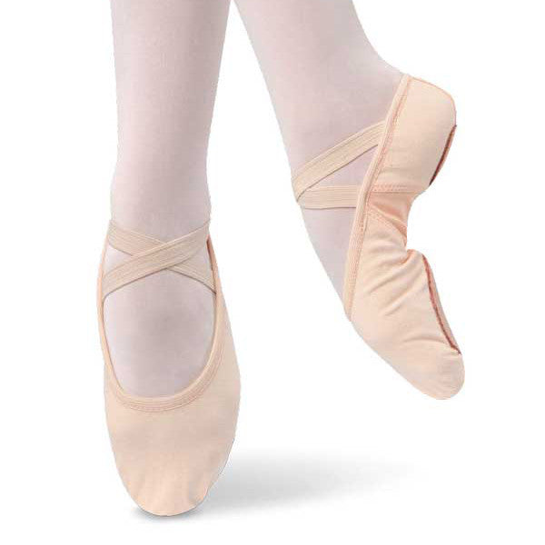 Stretch Canvas Ballet Slipper - Kids