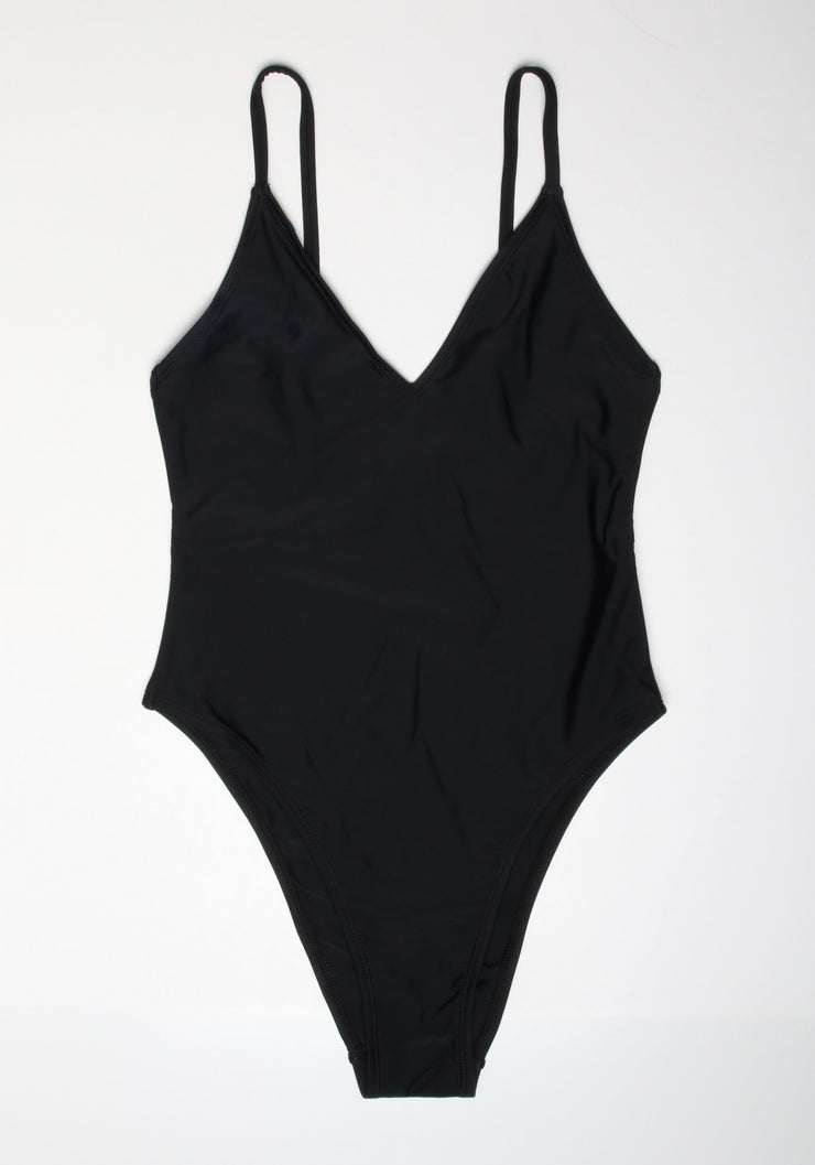 Tropez Plunge One-Piece Swimsuit