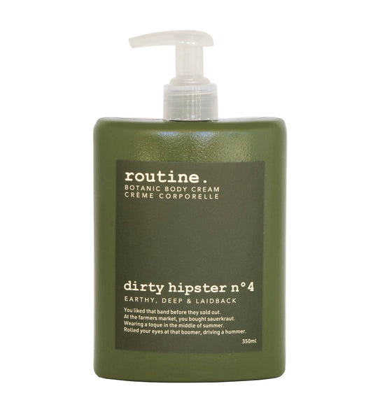 Dirty Hipster No. 4 350ml Botanic Body Cream