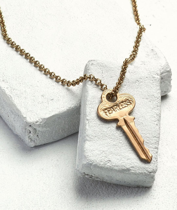 Ball Chain Key Necklace