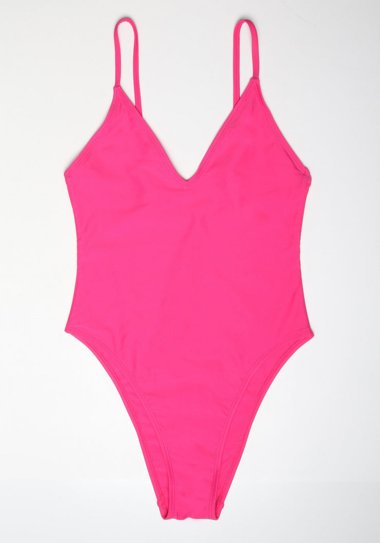 Tropez Plunge One-Piece Swimsuit