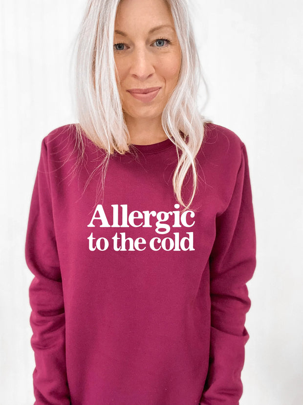 Allergic to the Cold Signature Crew Neck Sweater