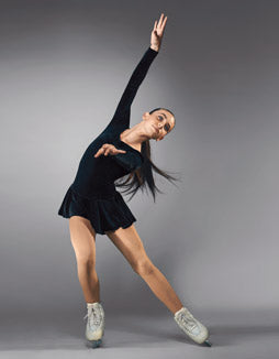 Footed Shimmer Tight Figure Skating - Adult