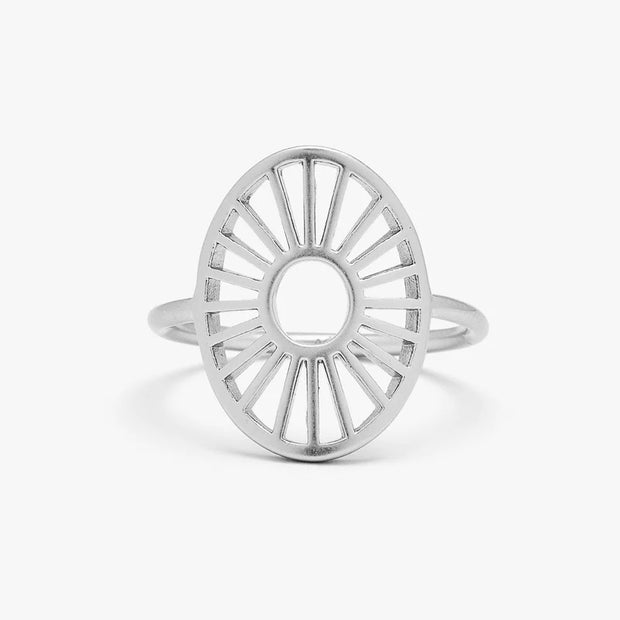 Sunburst Ring - Silver